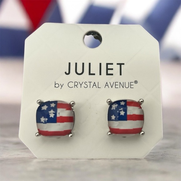 Juliet Jewelry - 🇺🇸 American Flag Earrings